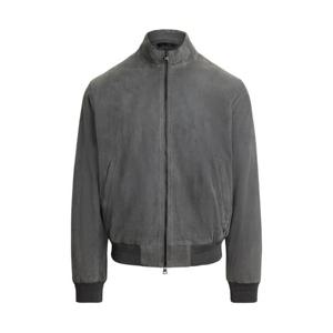 폴로 랄프로렌 골지 헴 봄버 재킷 710970579002