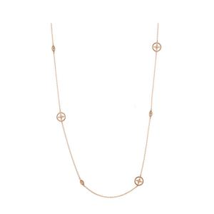 [티르리르]블루밍 패션핑크 목걸이 TNSLB0004HP