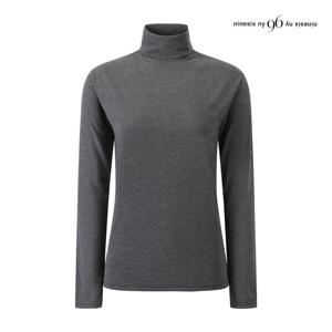 나인식스뉴욕  하이넥 심플 라인 티셔츠 (NPCTS004M0)