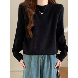 [예쎄](예쎄) 라운드 솔리드 베이직 니트(S5WKN039A)