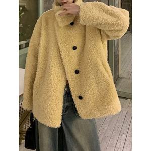 [예쎄](예쎄) 부클 하이넥 하프 코트 (S5WCT033A)