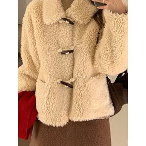 [예쎄](예쎄) 뽀글이 카라 더플코트(S5WCT015A)