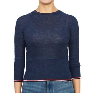 톰브라운 스크래치 여성 7부 니트 FJT269A J0092 435