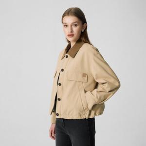 [앤클라인(여성의류)]오버핏 포켓 헌팅 점퍼 X281J022270