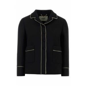 [FENDI] 라프리마 여성 자켓 베스트 FJ7665AC4G F0GME 블랙 /2