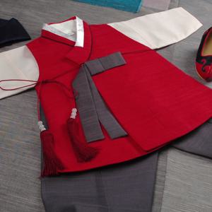 [럭셔리한복]260.신홍배자(남)_아동한복,돌한복,남아한복