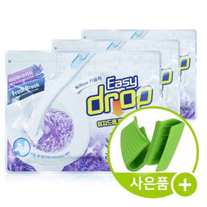 이지드롭 변기크리너 리필3팩 (라벤더향)