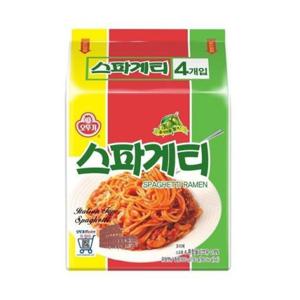 오뚜기 스파게티 라면 150g x 4