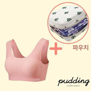 [푸딩언더웨어]뉴 푸딩브라+생리대파우치