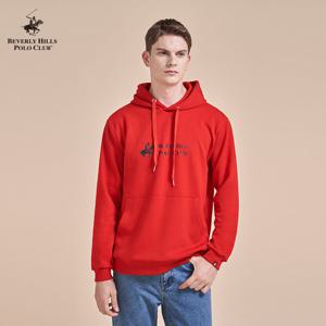 [비버리힐즈폴로클럽] 베이직 로고 후드티셔츠 공용 빅사이즈
