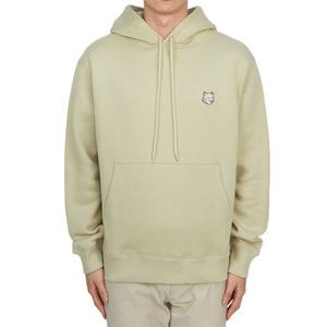 메종키츠네 볼드 폭스헤드 남성 기모 후드티 MM00713KM0307 P129