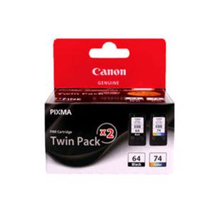 캐논 정품 잉크 PG-64+CL-74 트윈팩 PG64 CL74 E569S