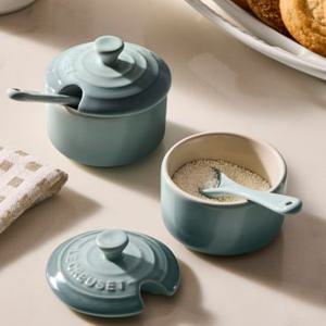 [르크루제] 스푼&양념통80ml 2P세트 (색상선택)