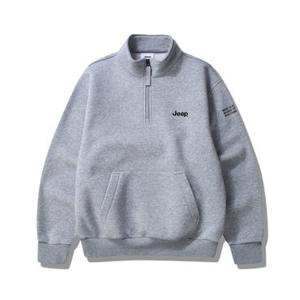 [백화점][지프][남녀공용] P4848 기모 루즈핏 아노락 맨투맨 티셔츠