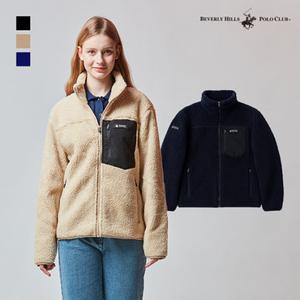 [폴로클럽][TAG가64,000원] 양털 후리스 뽀글이 풀집업 자켓 3종택1 MJK55 _