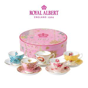 [로얄알버트]100주년 리프레쉬 커피잔 5인조 후기