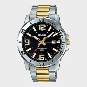 CASIO 카시오 MTP-VD01SG-1B 남성시계 심플 메탈 손목시계