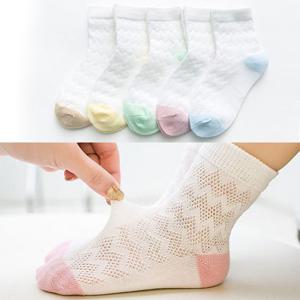 [투에스벅]트리플 펀칭양말_비비드 5켤레 세트(3-12세)