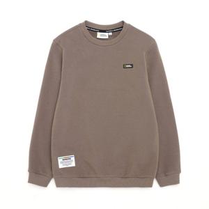 [내셔널지오그래픽 키즈] K223USW910 키즈 폴하스 스몰로고맨투맨 BROWN