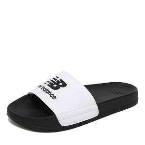뉴발란스 NB 슬라이드 슬리퍼 화이트블랙 SD1101HWB2
