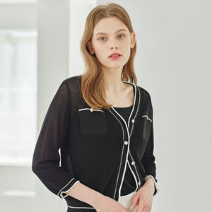 [리안뉴욕]쿨 터치 브이넥 니트 가디건