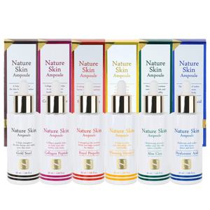피부고민 해결템 쫀쫀보습 네이처 스킨 앰플 50ml /시카 비타민 히알 콜라겐 펩타이드 택1