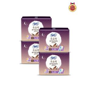 [쏘피]바디피트 무표백 유기농순면 슈퍼롱 10P x 4팩