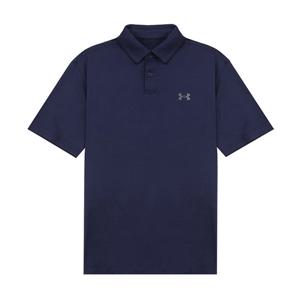 언더아머 남성 UA T2G 골프 반팔 카라티 네이비 1368122-410