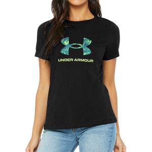 언더아머 여성 UA 스포츠스타일 그래픽 반팔 티셔츠 1356305-005