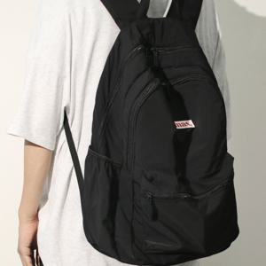 [마스마룰즈][에어팟파우치세트] Layered backpack _ black