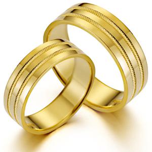 [커플레인] 24k커플반지 순금커플링 한쌍 11.25g