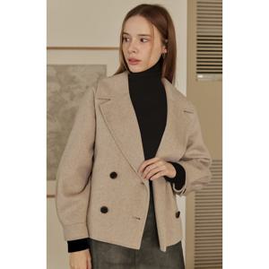 [리안뉴욕][공식] 더블 버튼 핸드메이드 자켓