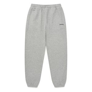[커버낫] [TAG가 69,000] 어센틱 로고 스웻 조거 팬츠 멜란지 그레이