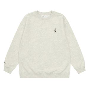 [소이] 남자 겨울이월 곰돌이와펜노기모 맨투맨셋업티(23W0737)