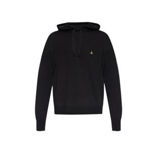 비비안웨스트우드 후드티셔츠 블랙 공용 3803002N Y0006 N403