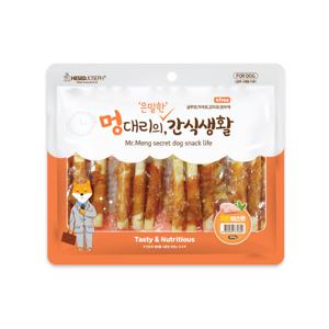 멍대리 강아지 간식 대용량 져키 사사미 300g - 치킨비스켓