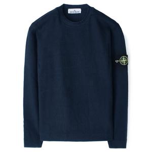 23SS 스톤 와펜 골지 롱슬리브 네이비 781565656 V0020