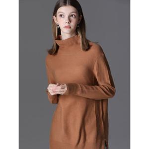 [리스트][리스트] 캐시미어 사이드 블록 하이넥 니트 풀오버