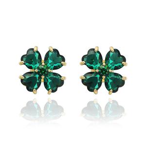 스와로브스키 5666236 Idyllia 클로버 스터드 귀걸이