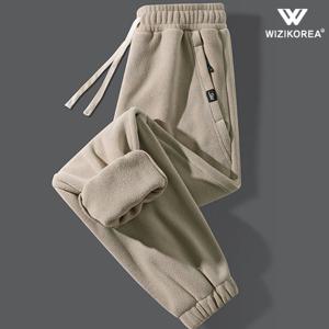 남성 겨울 후리스 기모 밴딩 조거 바지 폴라폴리스 팬츠 WI181PN