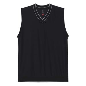 [파파브로]남성 여름 매쉬소재 브이넥 베스트 SH-VESG-933-블랙