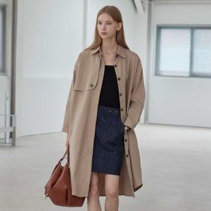 [리안뉴욕][공식] 클래식 트렌치 원피스