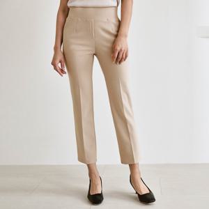 [마담엘레강스] 올밴딩 스트레이트 슬림 팬츠 K241SL15_베이지