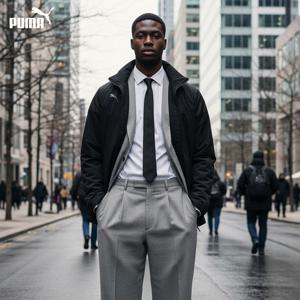 푸마 KK 아이코닉 MCS 숏패디드 자켓(93352301)