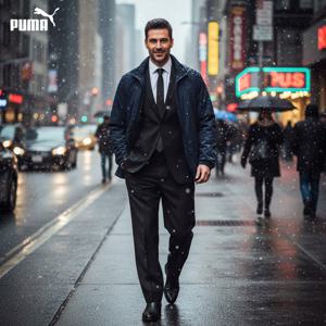 푸마 KK 아이코닉 MCS 숏패디드 자켓(93352302)