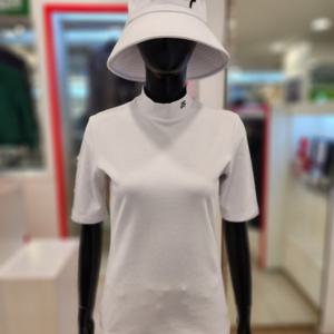 [디즈니골프]SD1LTS007 여성 봄 하프넥 5부 반팔 티셔츠