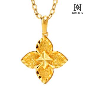 골드앤 순금 24K 드림플라워 목걸이_3.75g