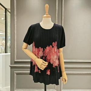 [아니베에프]  A44WBL510_아코디언 주름 블라우스