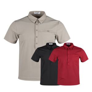 남성 여름 골프웨어 골프복 반팔 카라 스윙 티셔츠