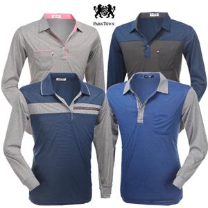 파크타운 데일리 캐주얼 PK 긴팔 카라티셔츠_E2-2M018